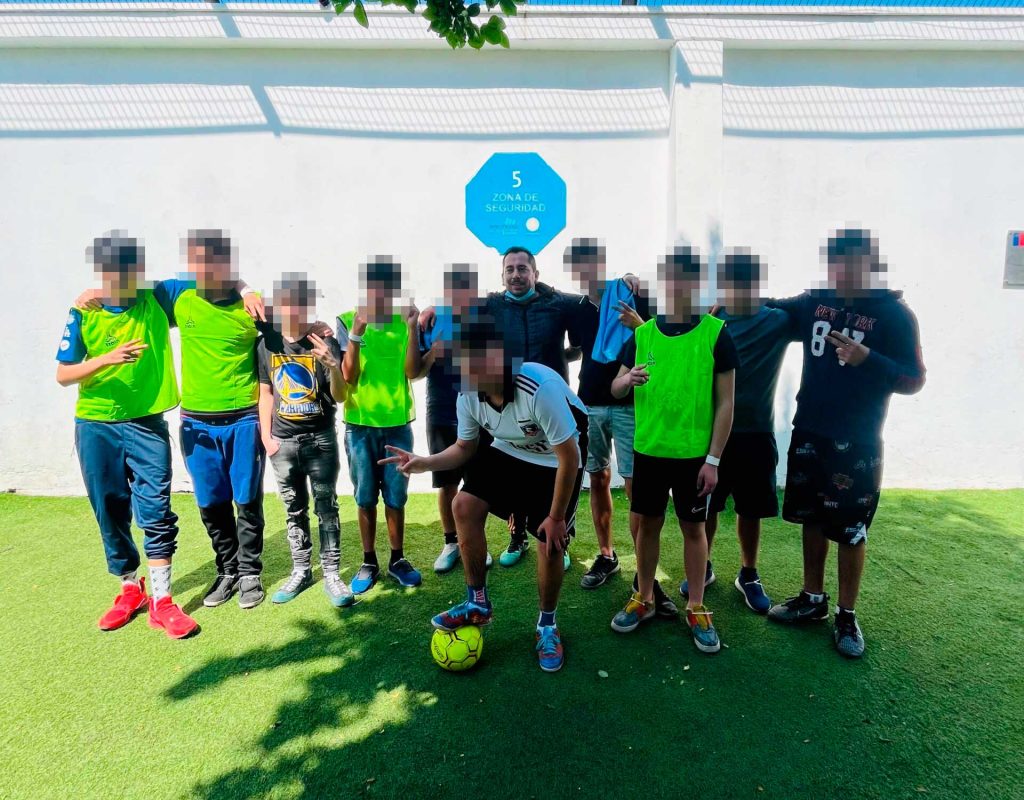 Jóvenes del programa PAI PR Don Nicolas, realizan visita y actividad deportiva con jóvenes de la unidad de psiquiatría adolescente UDAC.