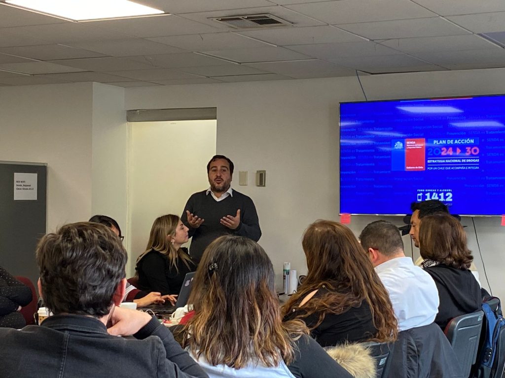 Director de Anástasis participa de jornada de coordinación regional de lineamientos de respuesta en prevención y tratamiento.